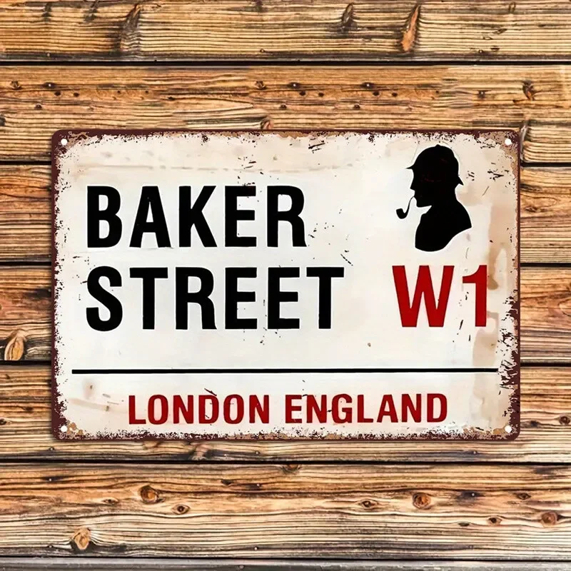 Home Office London - Targa in metallo Baker Street W1