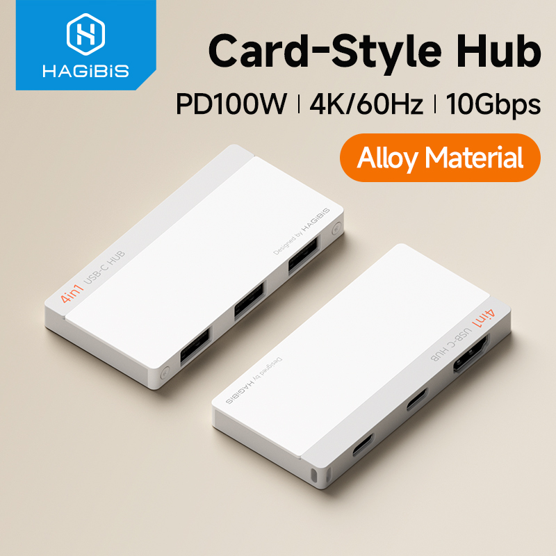 Home Office For Mac - Hub USB C Ultra Sottile Hagibis,