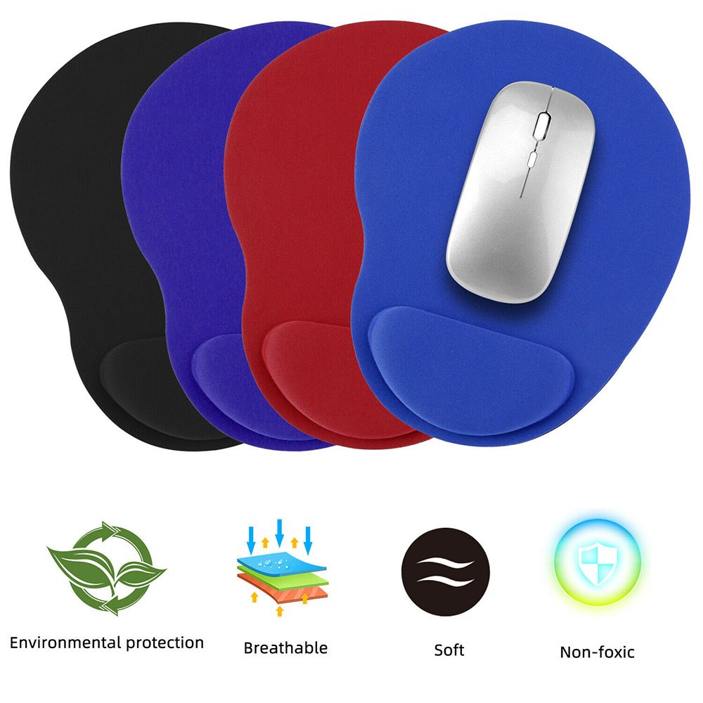 Wrist Rest Pad - Tappetino per mouse ergonomico con poggiapolsi