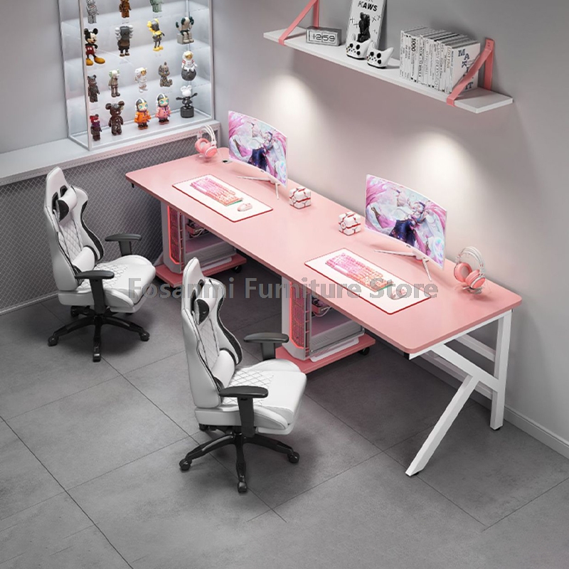 Home Office With Two Desks - Scrivania da Gaming per Due Persone