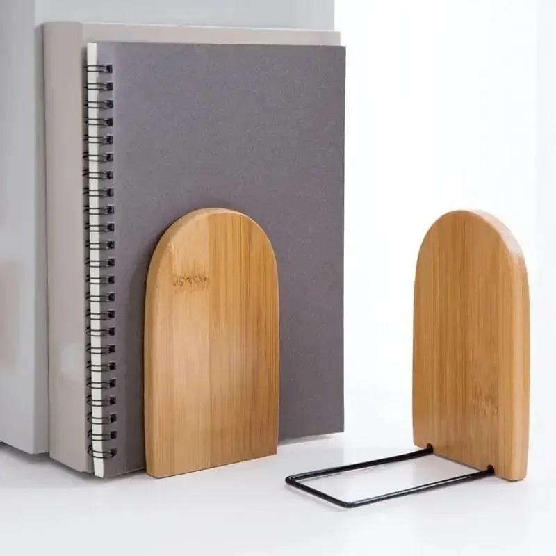 Home Office And Library - Fermalibri in Legno e Ferro, Supporti