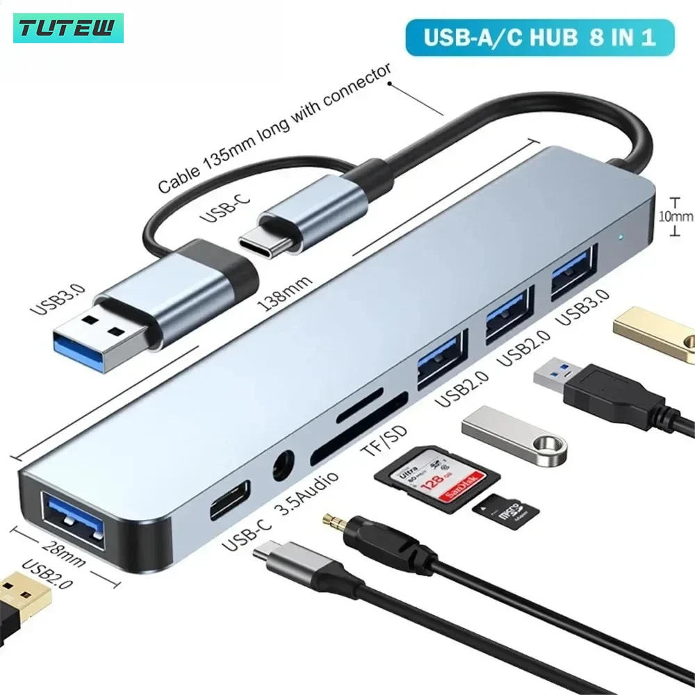 Home Office For Mac - Hub USB C 8 in 1