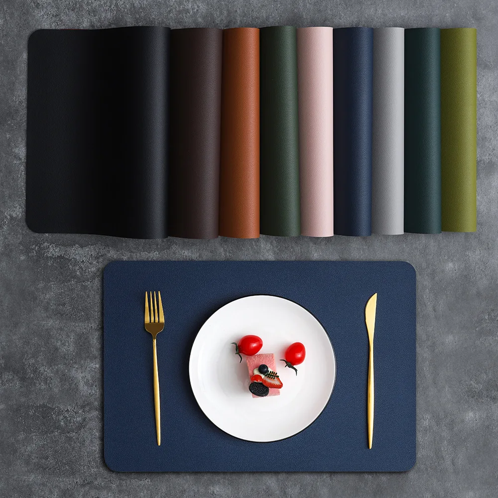 Desk Mat Leather - Tovaglietta in PVC a doppio strato
