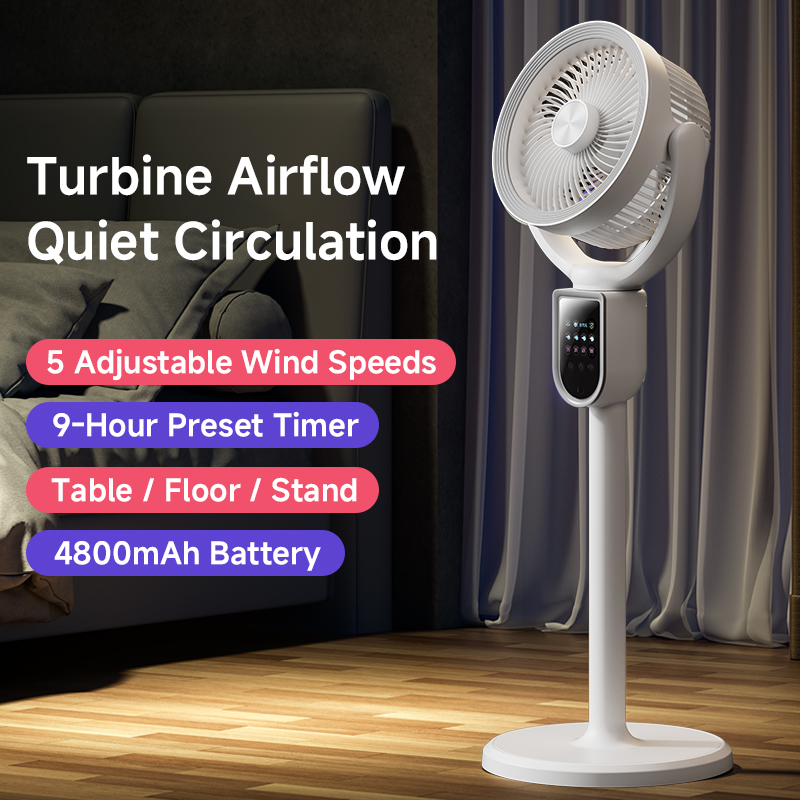 Home Office Hours - Ventilatore Circolatore d'Aria Moderno 3-in-1 con