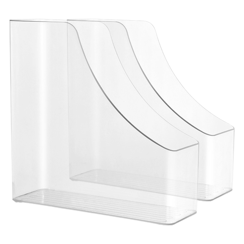 Home Office And Library - 2 Pezzi Organizzatore Trasparente per Documenti,