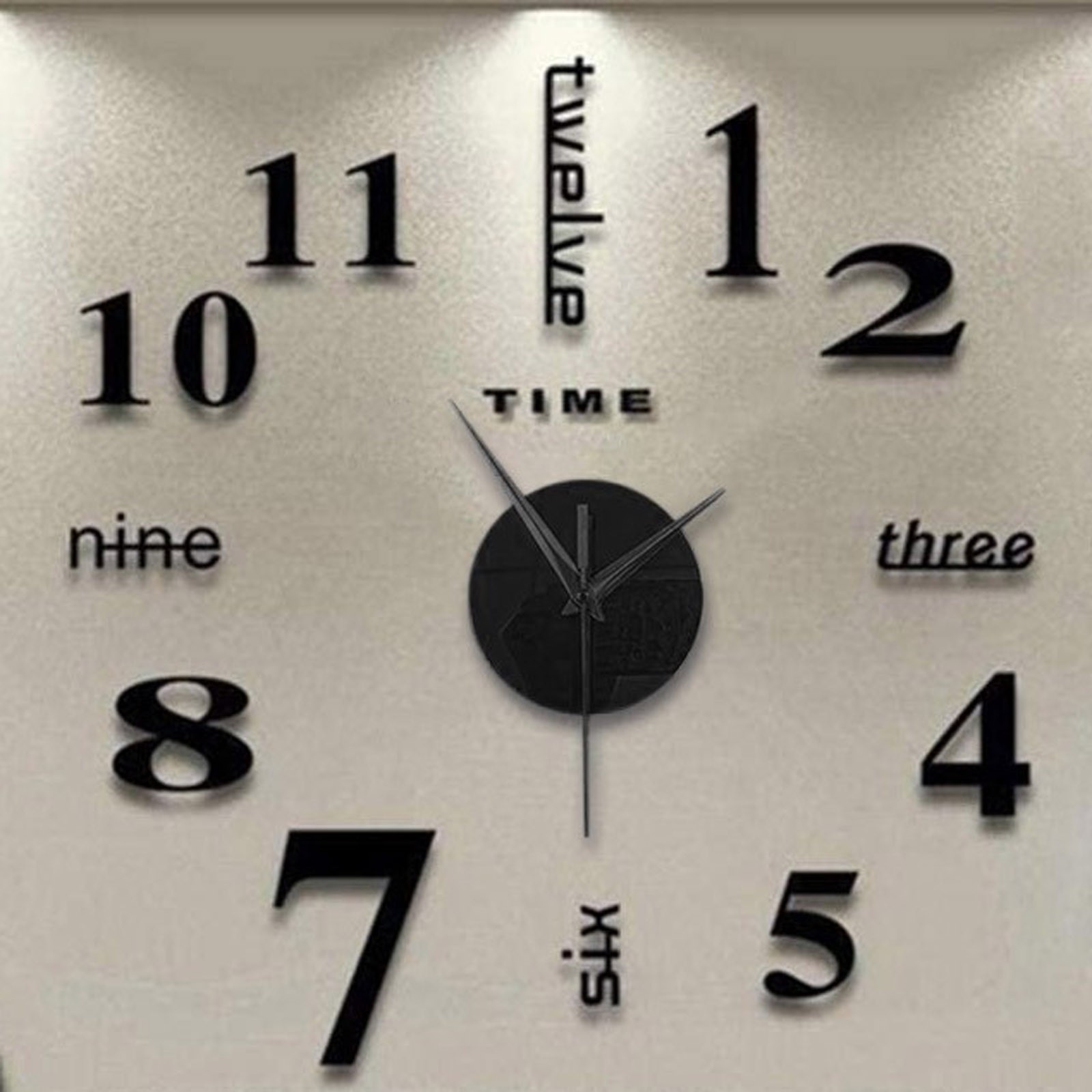 Home Office Hours - Orologio da parete muto fai da