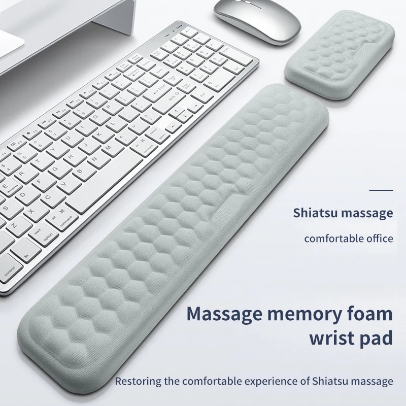 Wrist Rest Pad - Poggiapolsi per tastiera con poggiapolsi per
