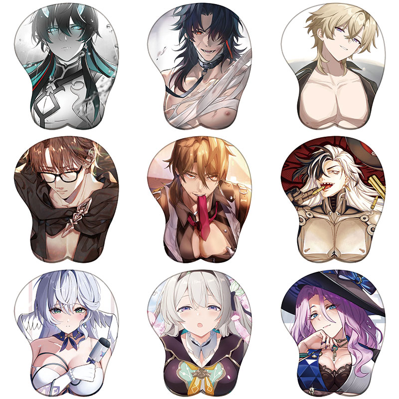 Wrist Rest Pad - Honkai Star Rail 3D supporto per
