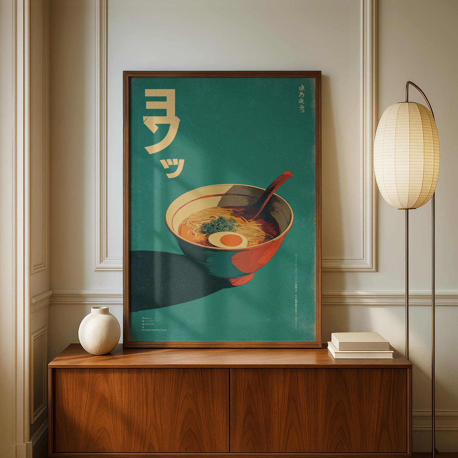 Home Office Youtube - Stampa Artistica su Tela di Ramen