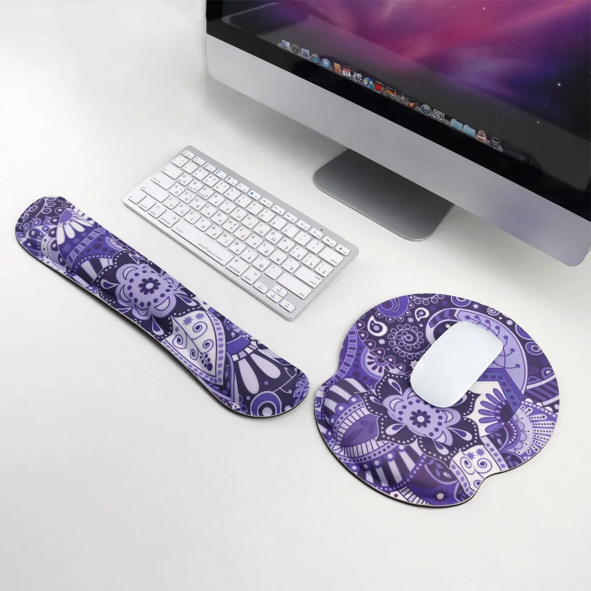Wrist Rest Pad - Tappetino per Mouse antiscivolo dimensioni portatili