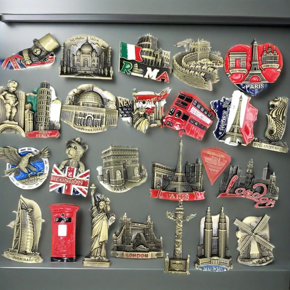 Home Office London - Magnete per frigorifero in metallo Frigorifero