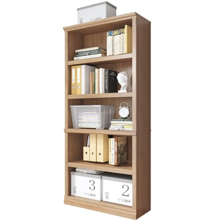 Libreria alta 70 cm in rovere  - Home Office And Library recensione e prezzo