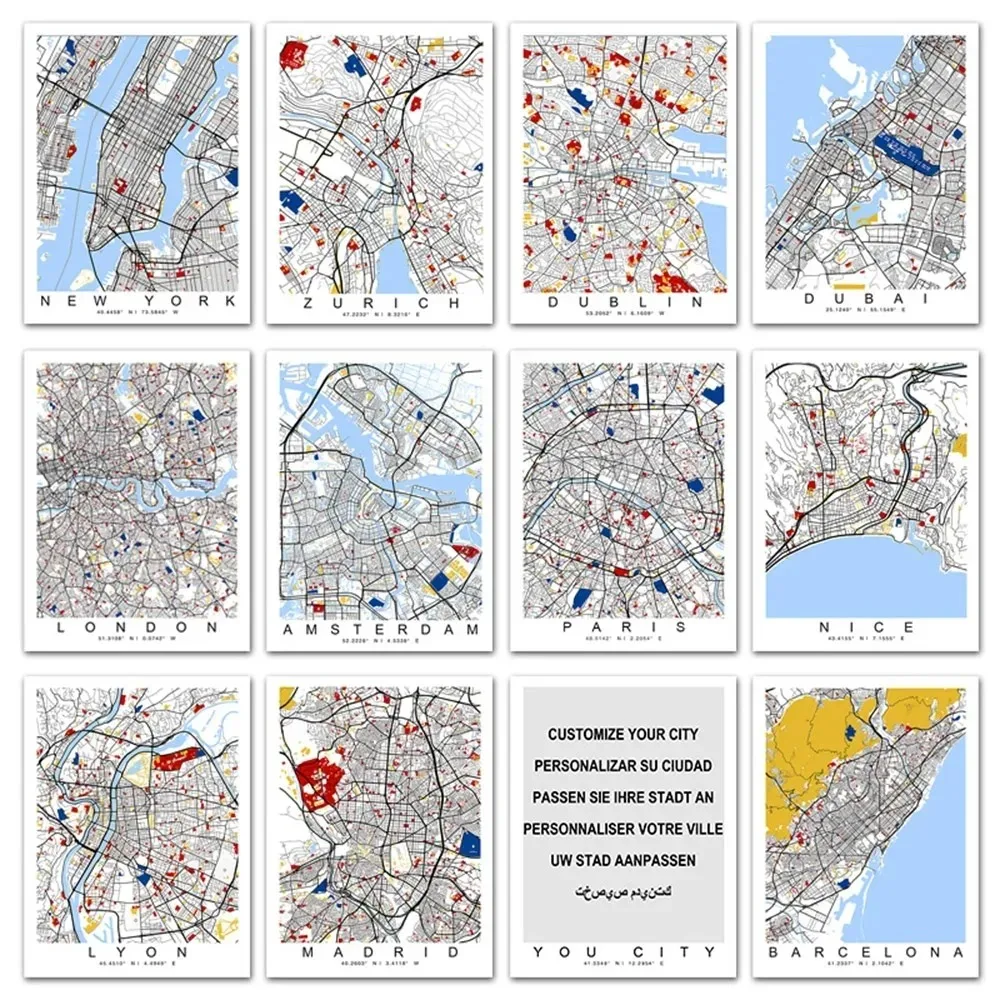 Poster Mappamondo Senza Cornic - Home Office London recensione e prezzo