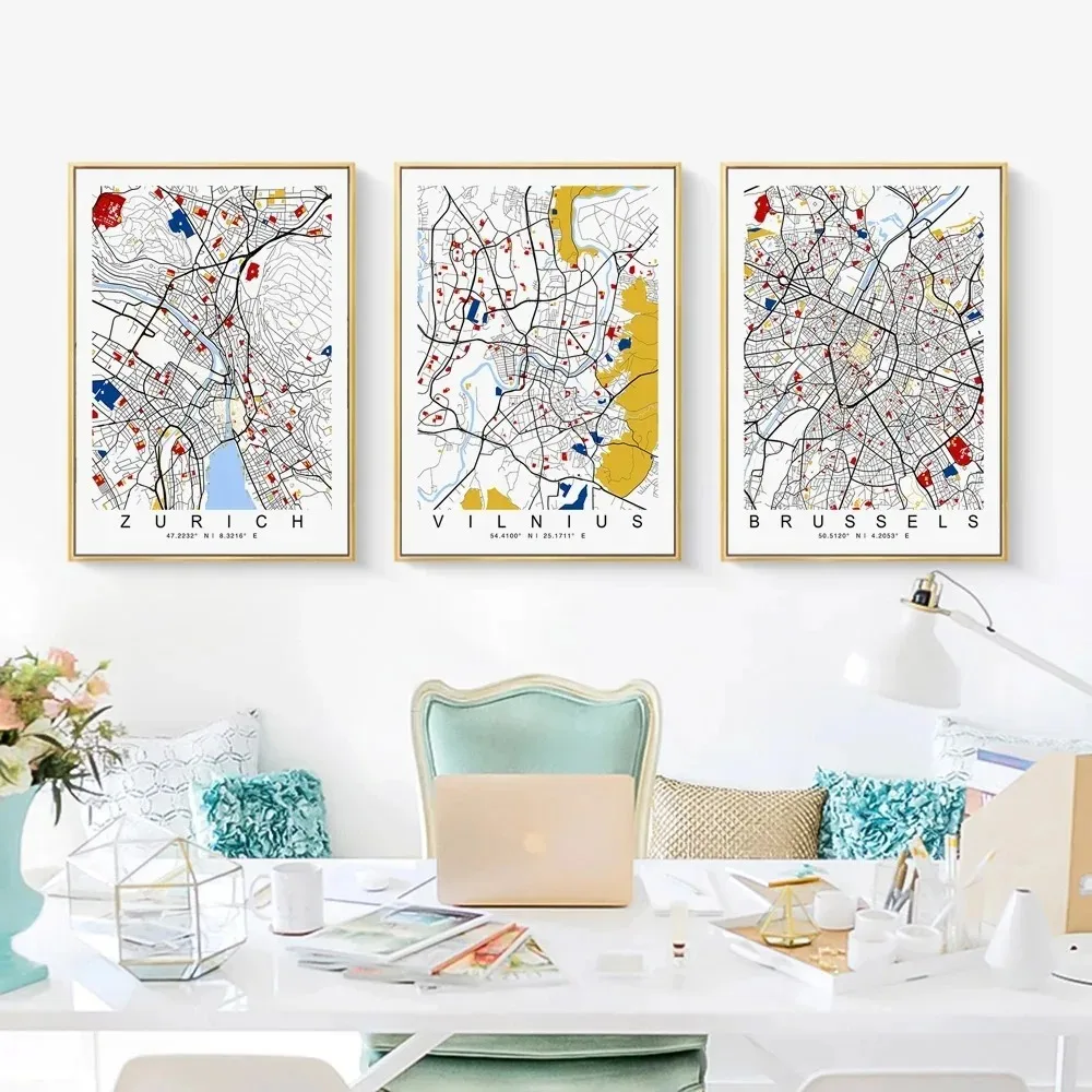 Poster Mappamondo Senza Cornic - Home Office London recensione e prezzo