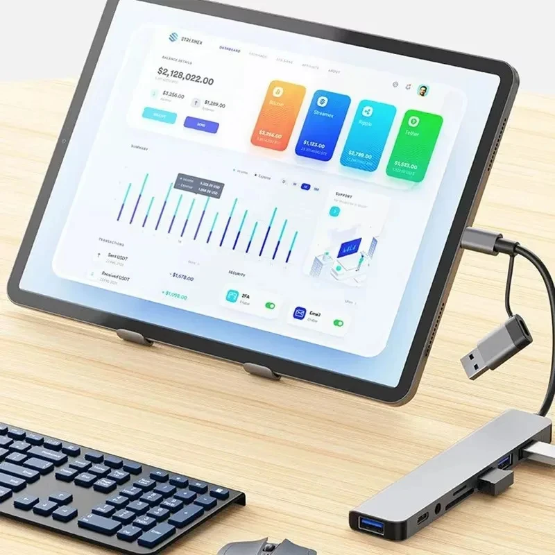 Hub USB C 8 in 1 Splitter USB  - Home Office For Mac recensione e prezzo