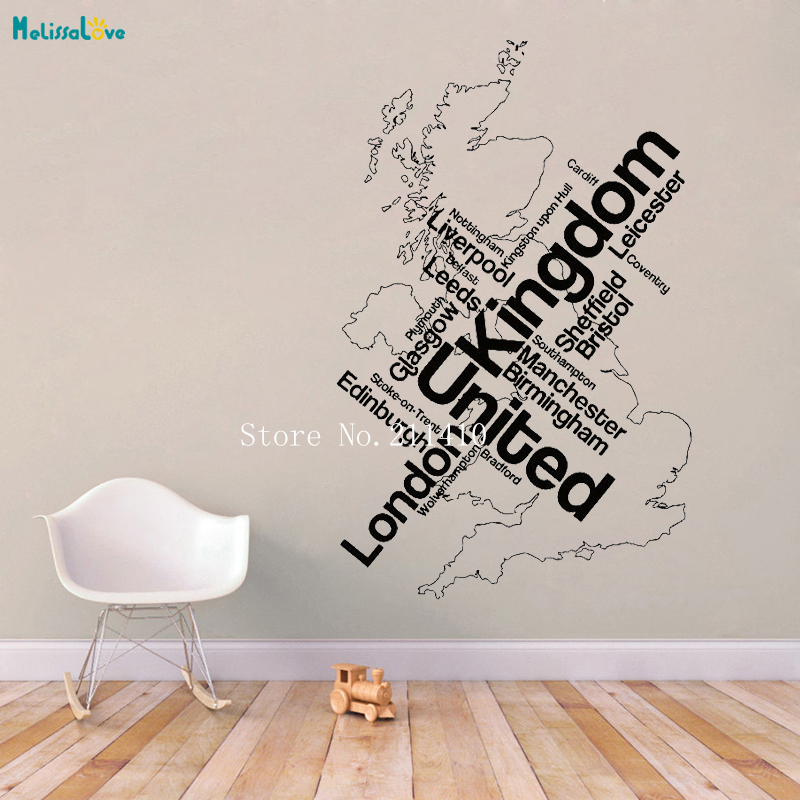 Adesivo murale mappa londra re - Home Office London recensione e prezzo