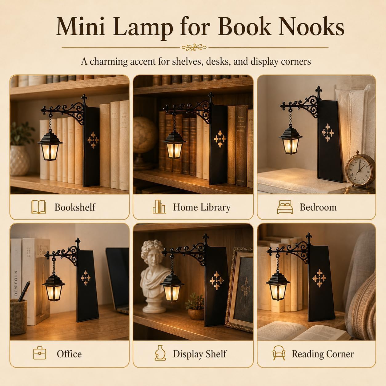 Mini Lanterna Vintage a Forma  - Home Office And Library recensione e prezzo