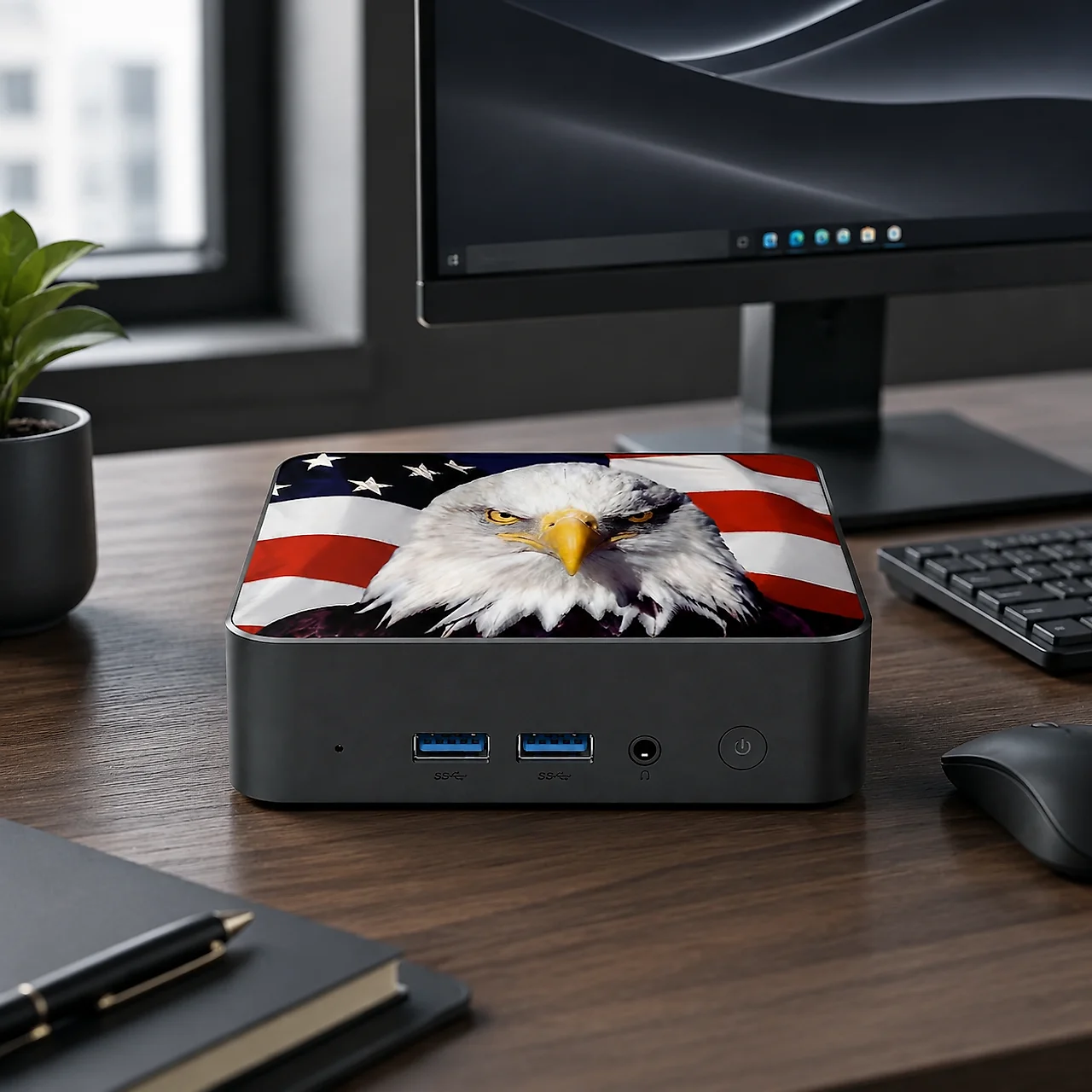 Mini PC a Tema Bandiera Canade - Home Office Pc recensione e prezzo