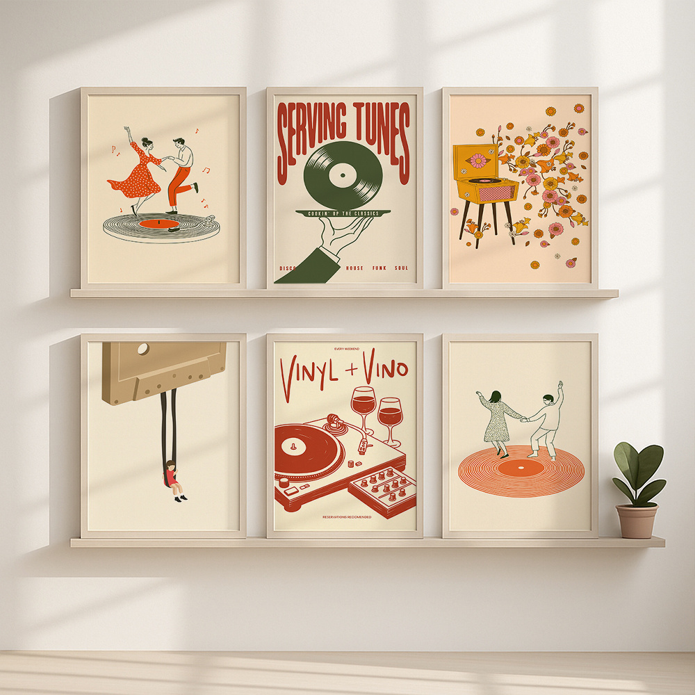Poster su Tela Vintage con Tem - Home Office Youtube recensione e prezzo