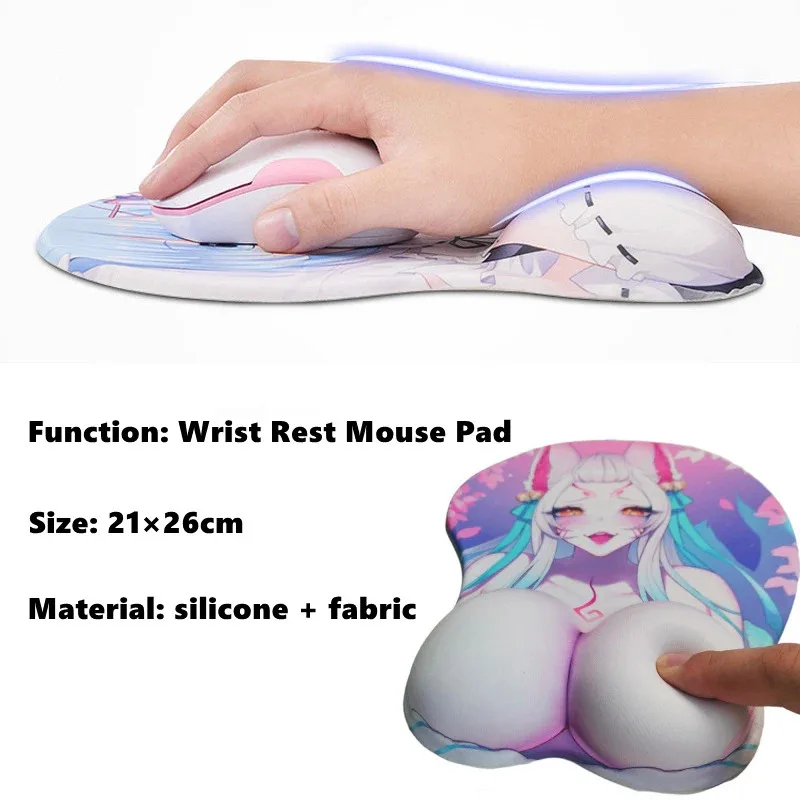CyNSFW Tappetino per mouse in  - Wrist Rest Pad recensione e prezzo