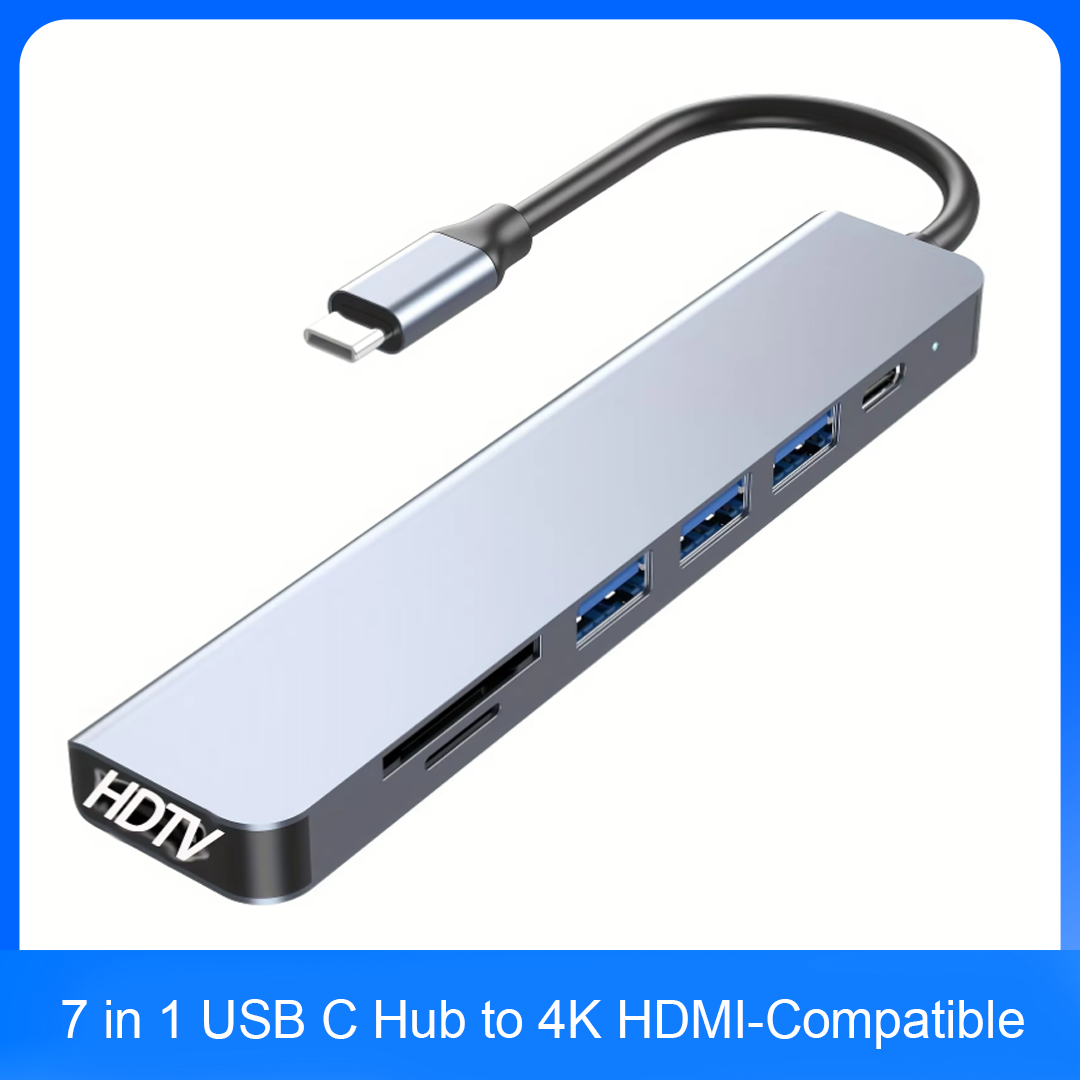 Hub USB C 7 in 1 con HDMI 4K,  - Home Office For Mac recensione e prezzo