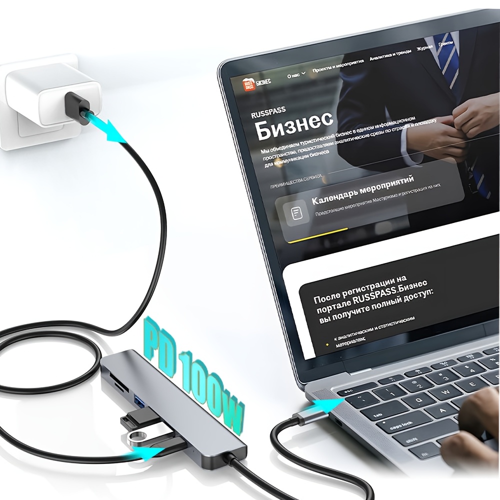 Hub USB C 7 in 1 con HDMI 4K,  - Home Office For Mac recensione e prezzo