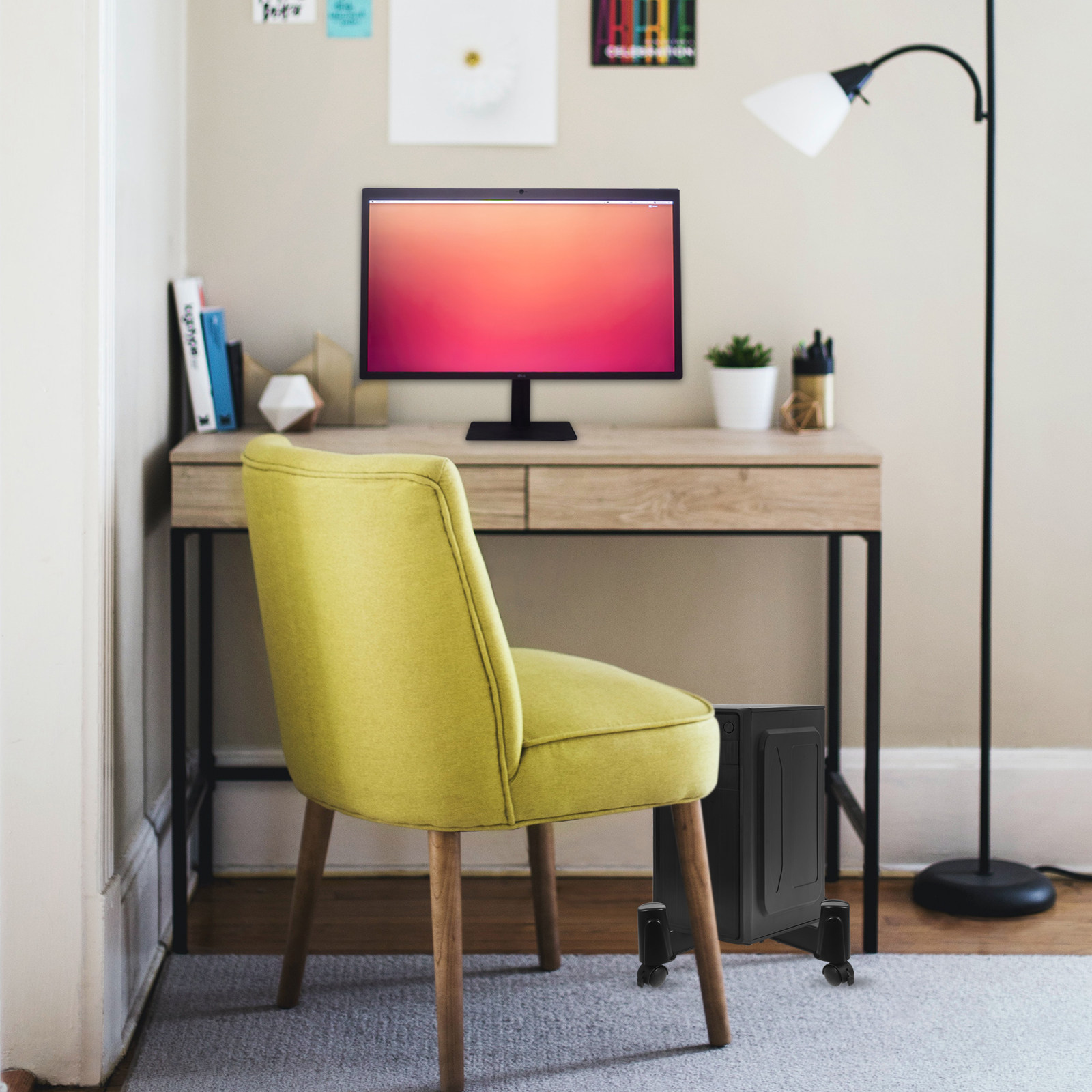 Supporto Mobile per CPU con Ru - Home Office Pc recensione e prezzo