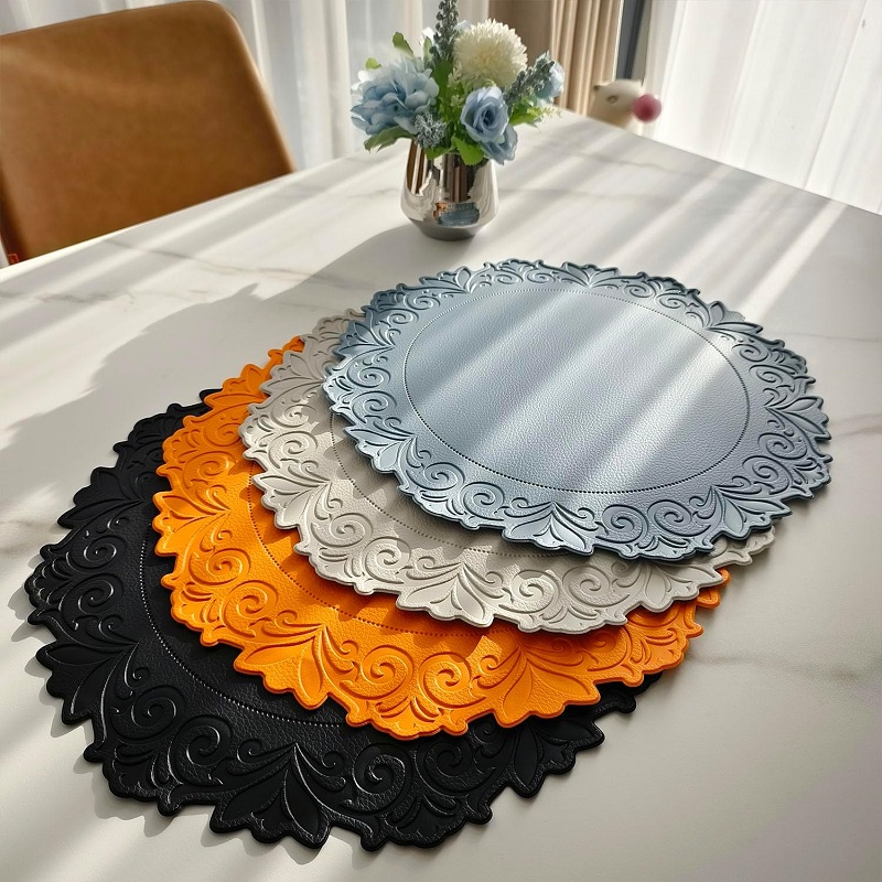 Set di 1/6/10 Tovagliette Roto - Desk Mat Leather recensione e prezzo