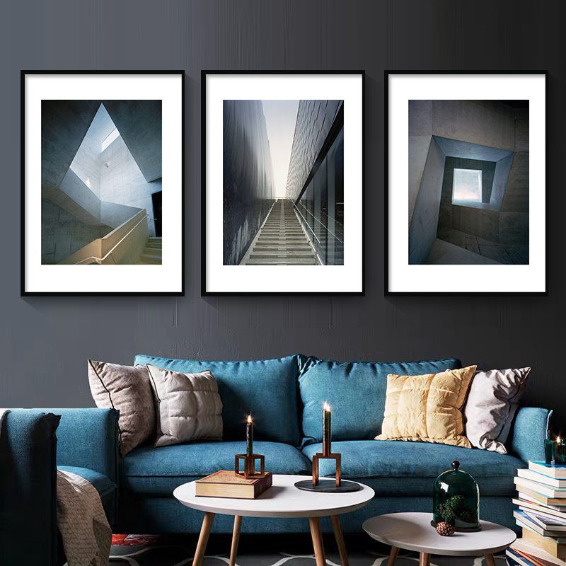 Scale geometriche astratte Art - Home Office Architecture recensione e prezzo