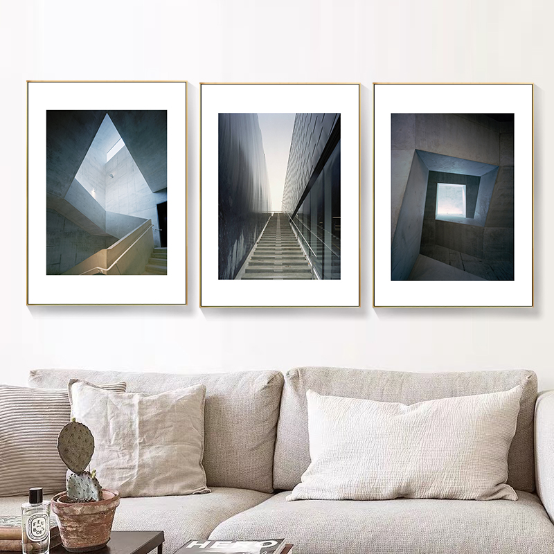 Scale geometriche astratte Art - Home Office Architecture recensione e prezzo