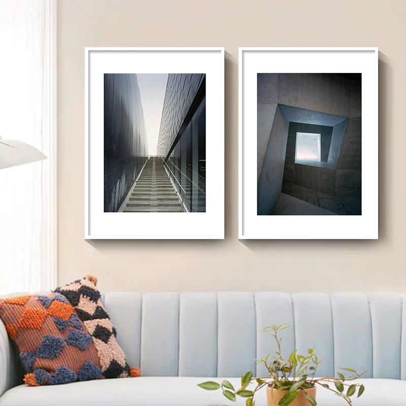 Scale geometriche astratte Art - Home Office Architecture recensione e prezzo