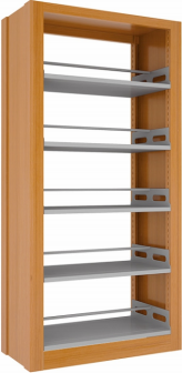 Scaffali per libri bifacciali  - Home Office And Library recensione e prezzo