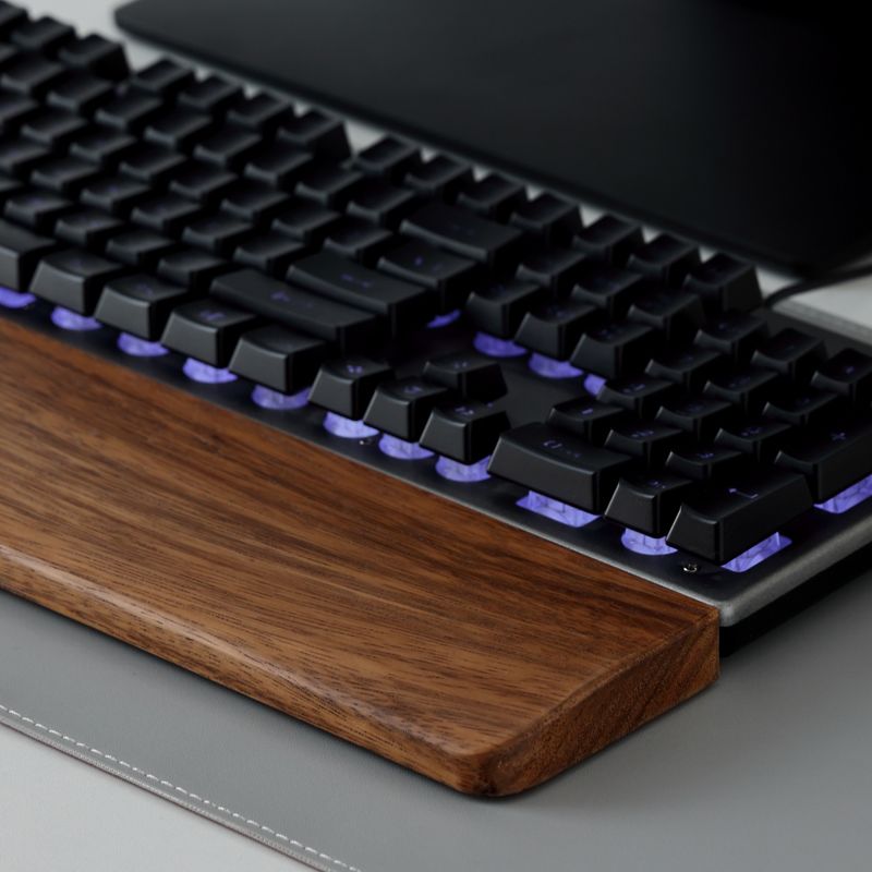 Tastiera in legno massello Pog - Wrist Rest Pad recensione e prezzo