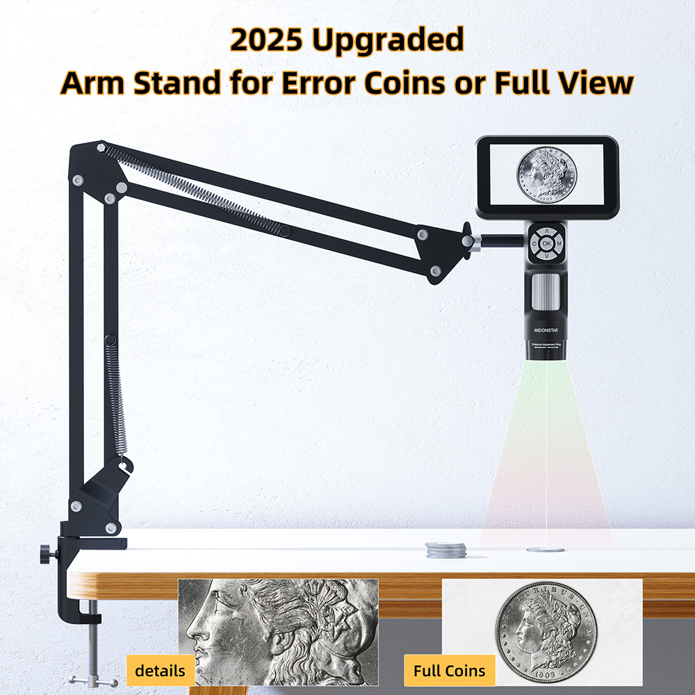 Microscopio digitale flessibil - Monitor Arm Dual recensione e prezzo