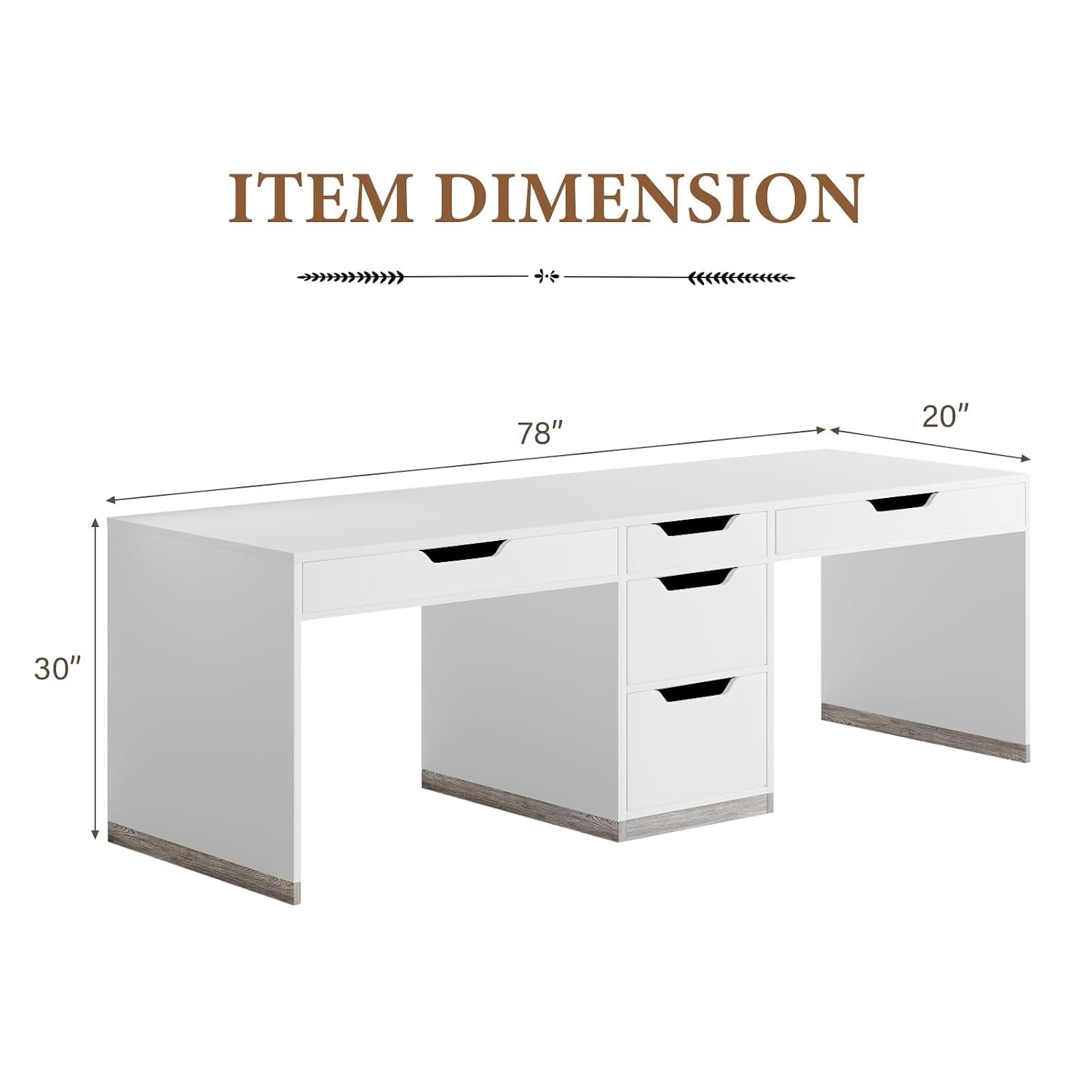 Scrivania per due persone da 7 - Home Office With Two Desks recensione e prezzo