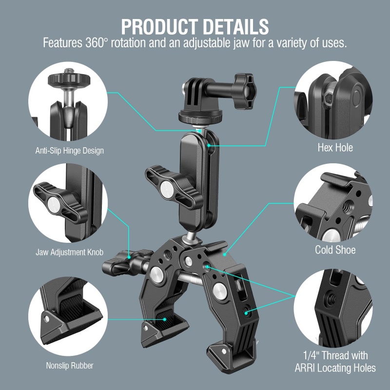 Morsetto Universale in Allumin - Monitor Arm Dual recensione e prezzo