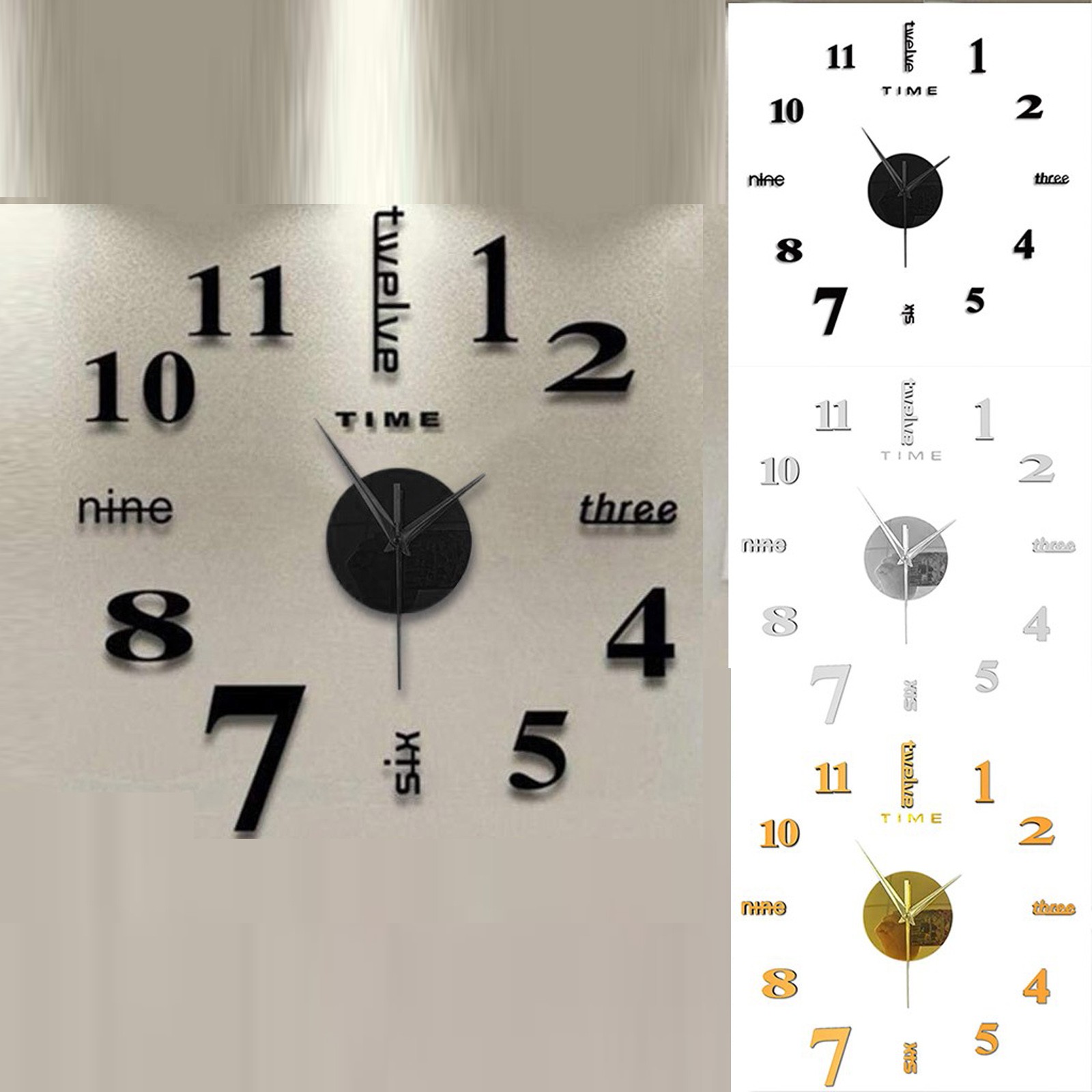 Orologio da parete muto fai da - Home Office Hours recensione e prezzo