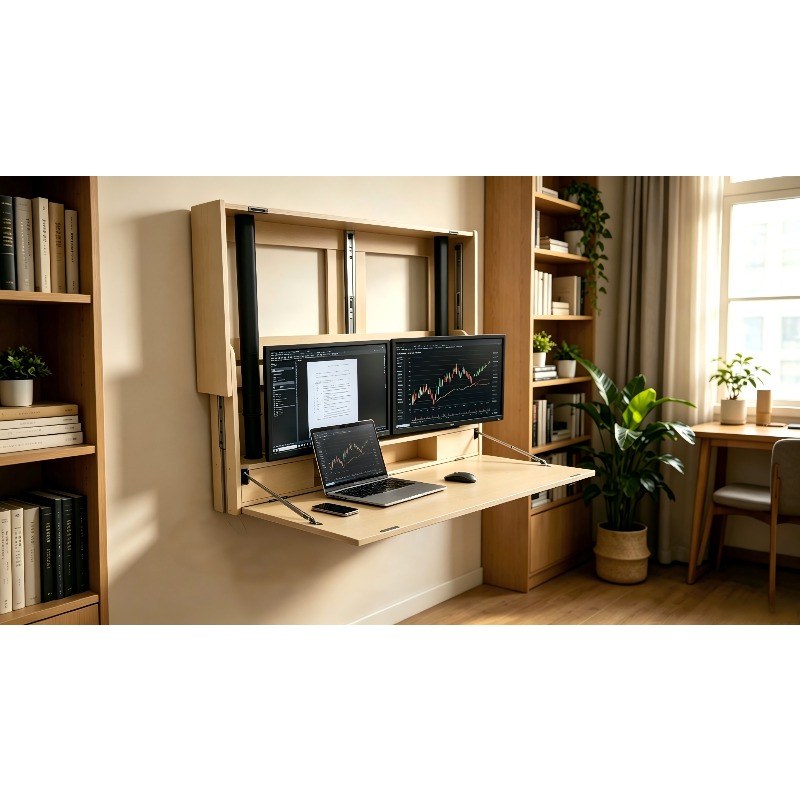Postazione di Lavoro Domestica - Home Office With Two Desks recensione e prezzo