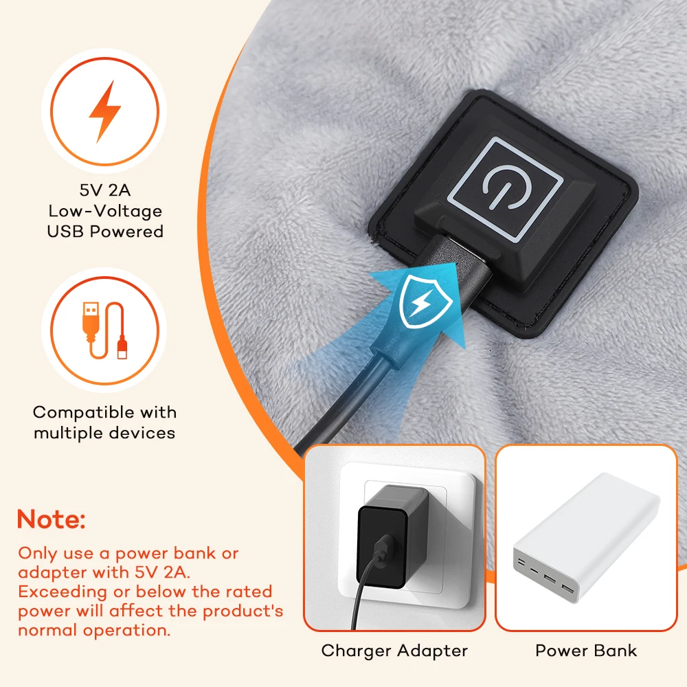 Sciarpa Riscaldata USB con 3 L - Home Office Hours recensione e prezzo