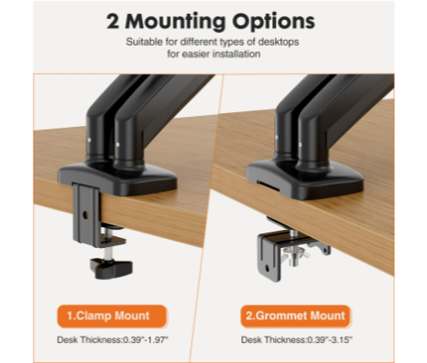Supporto per due monitor, brac - Monitor Arm Dual recensione e prezzo