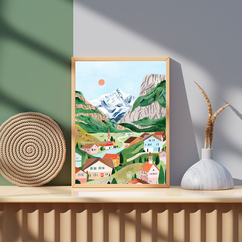 Poster di Viaggio di Positano, - Home Office London recensione e prezzo