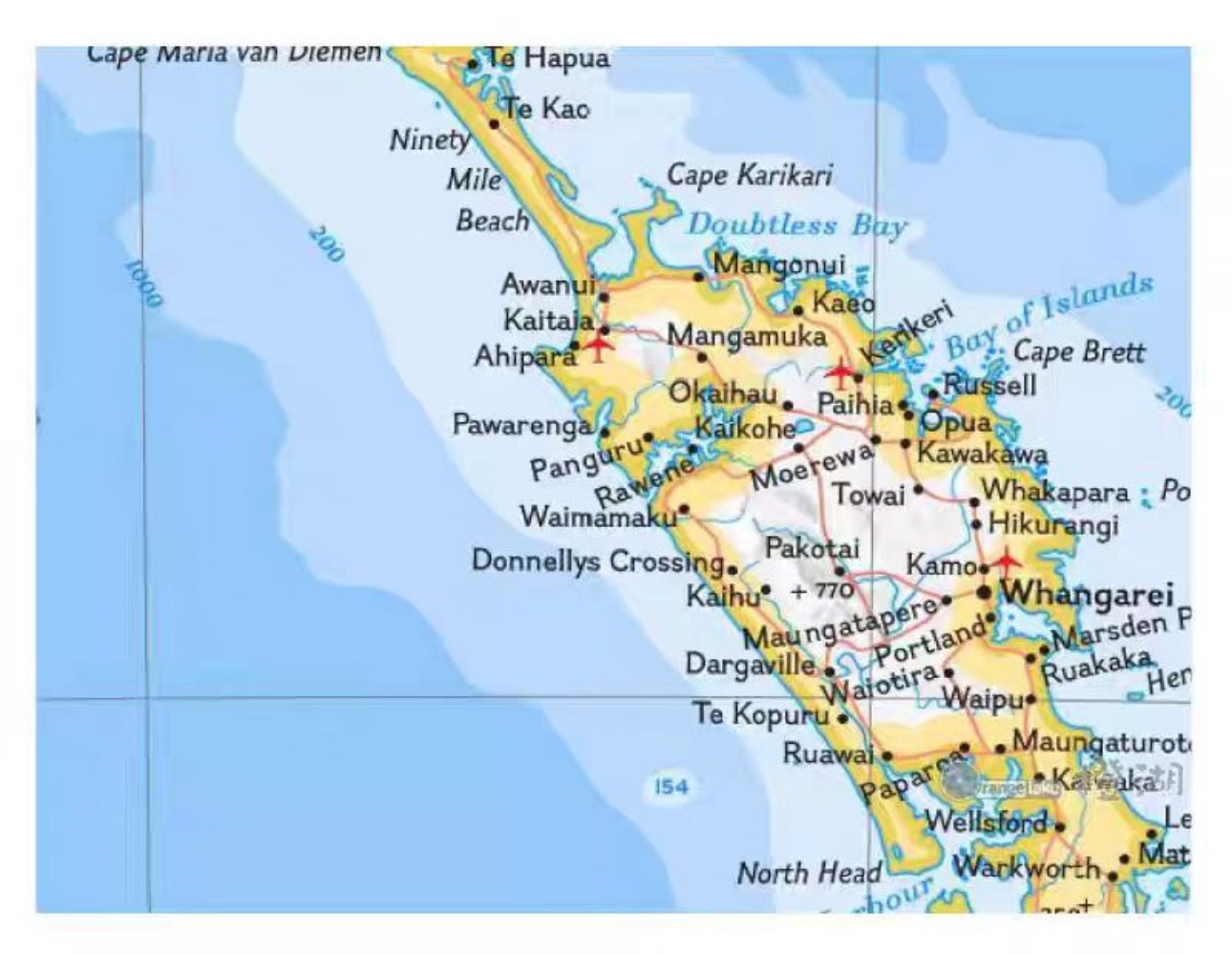 Poster Mappa della Nuova Zelan - Home Office And Library recensione e prezzo