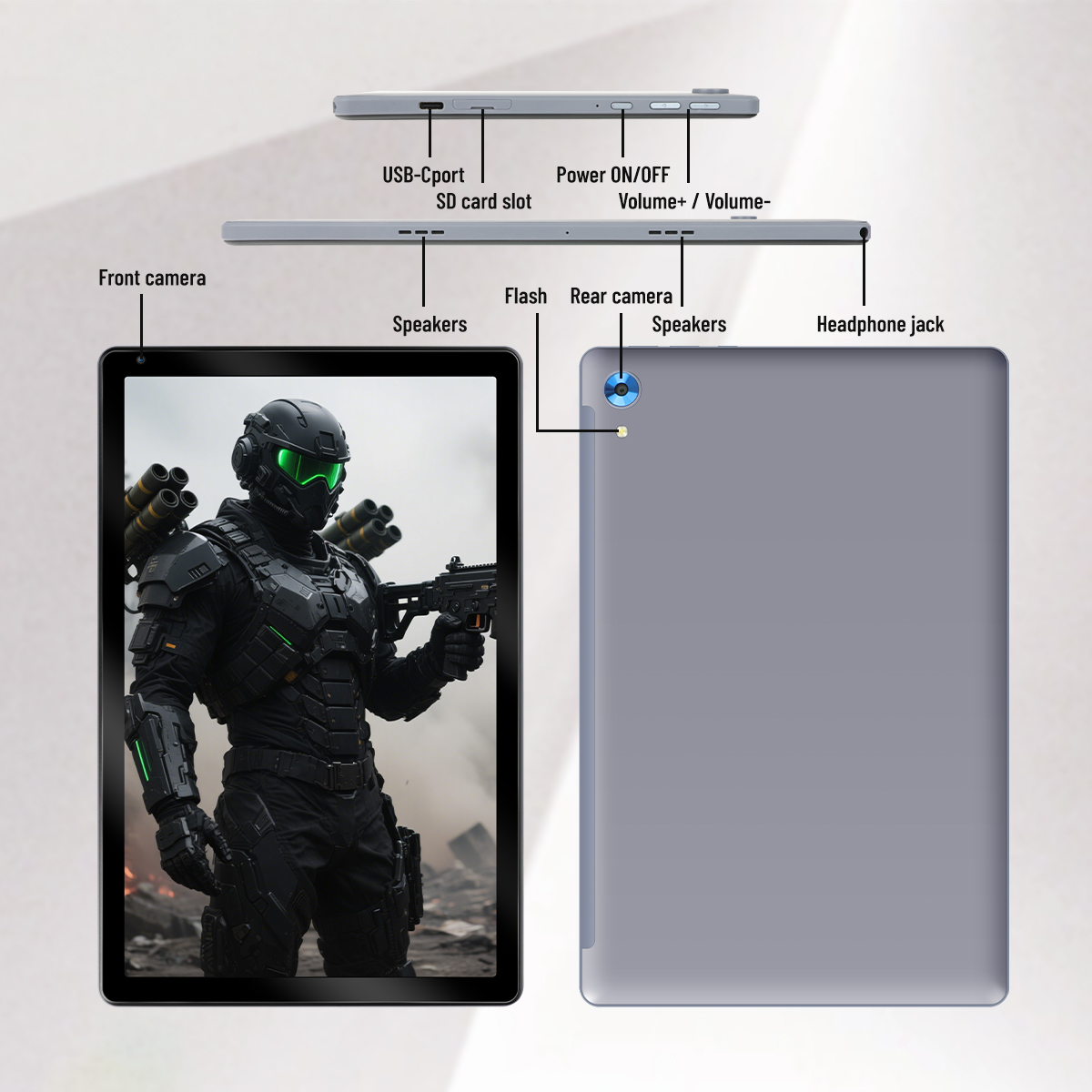 Tablet Portatile BUFO C107 10. - Monitor Arm Dual recensione e prezzo